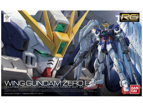 Bandai Hobby #17 RG Wing Gundam Zero EW Model Kit (1/144 Scale)