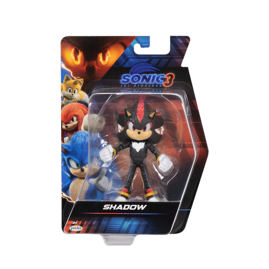 Sonic 3 Movie Shadow 5-Inch Wave 2 Action Figure