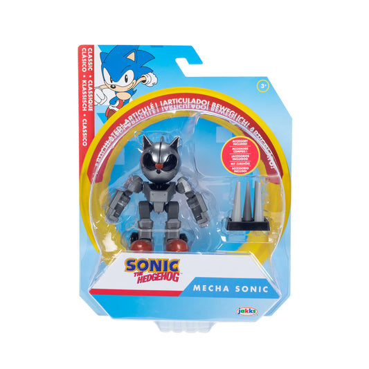 Sonic the Hedgehog Mecha Sonic 4" Figure