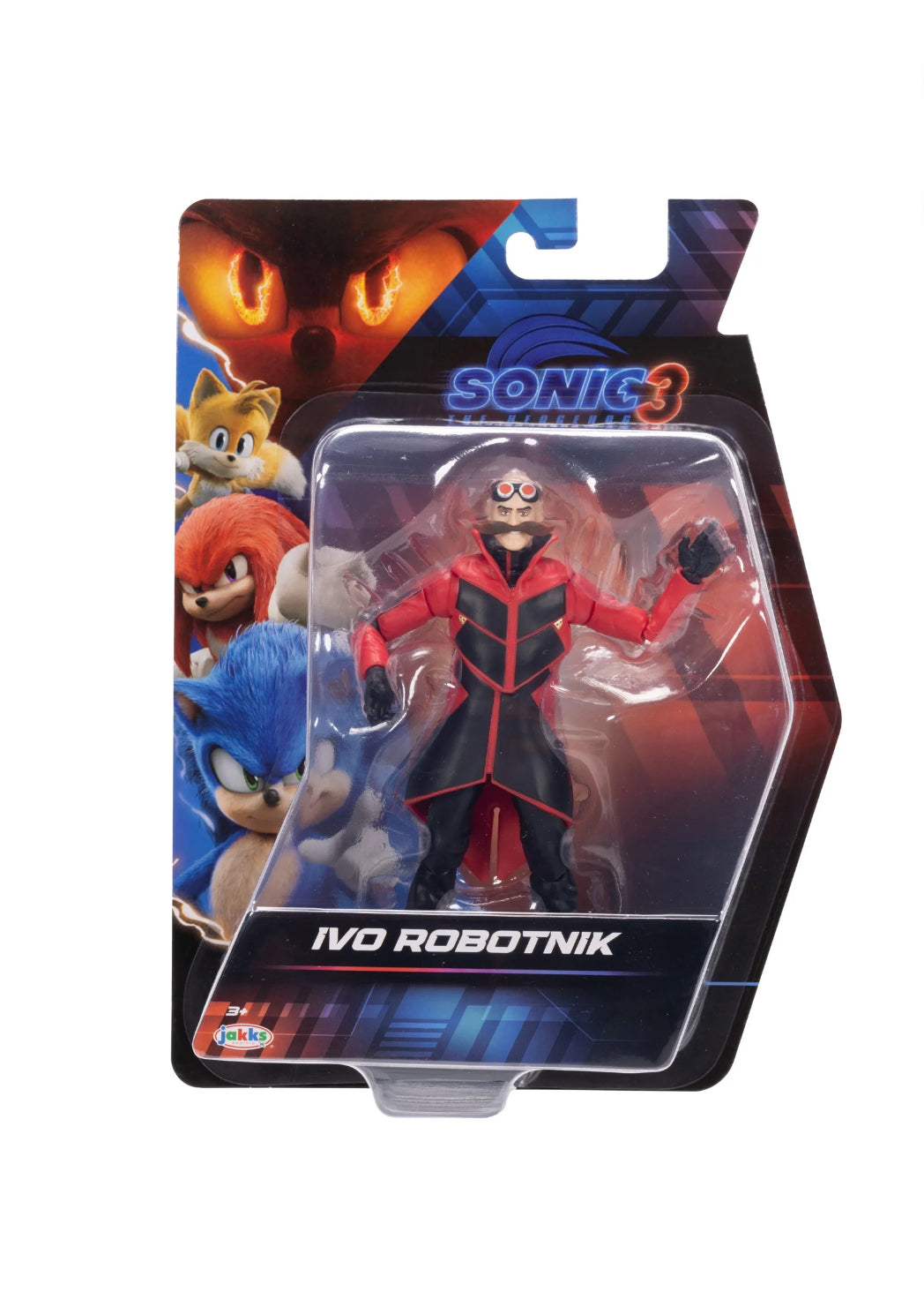 Sonic The Hedgehog 3 Movie 5 inch Ivo Robotnik Action Figure