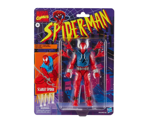 The Amazing Spider-Man Marvel Legends Retro Collection Scarlet Spider Action Figure