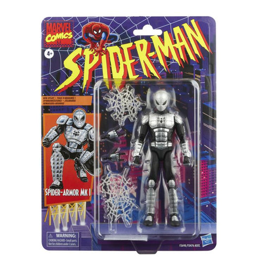 Spider-Man Marvel Legends Retro Collection Spider-Armor Mk I Action Figure