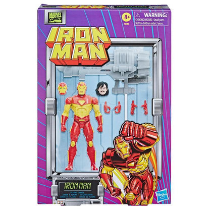 Marvel Comics Marvel Legends Retro Collection Iron Man with Plasma Cannon SDCC 2022 Exclusive Action Figure