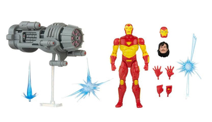 Marvel Comics Marvel Legends Retro Collection Iron Man with Plasma Cannon SDCC 2022 Exclusive Action Figure