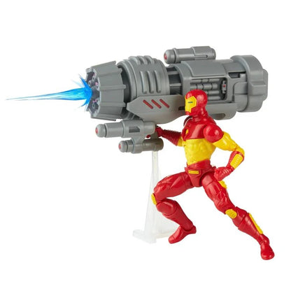 Marvel Comics Marvel Legends Retro Collection Iron Man with Plasma Cannon SDCC 2022 Exclusive Action Figure