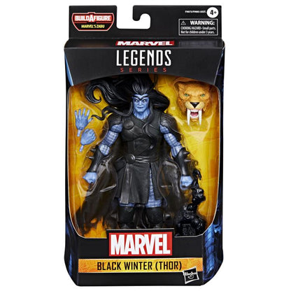 Thor Marvel Legends Black Winter (Thor) Action Figure (Marvel's Zabu BAF)