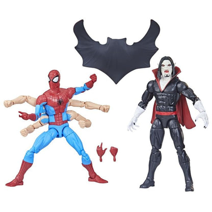 Spider-Man Marvel Legends Spider-Man vs Morbius Exclusive Action Figure Two-Pack