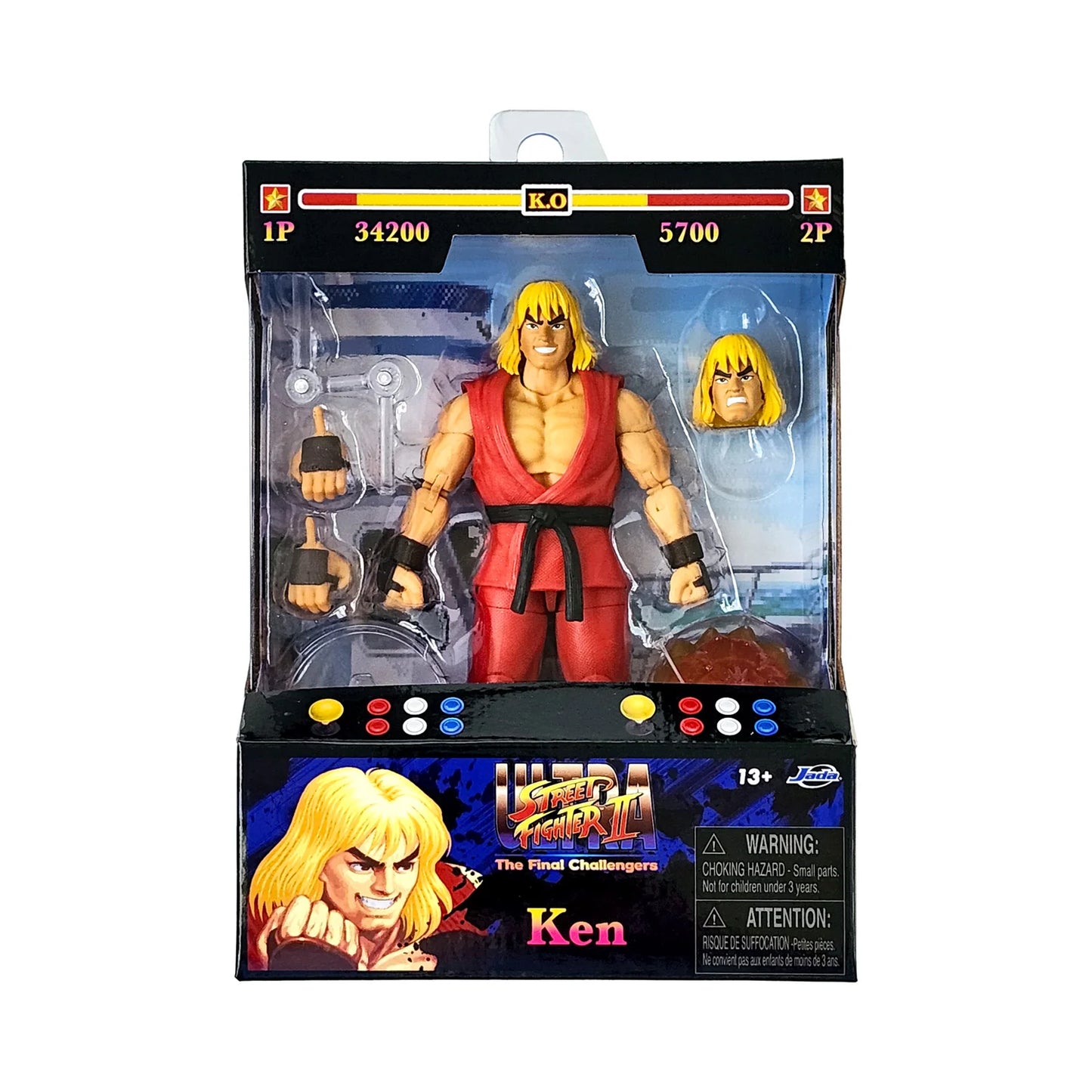 Street Fighter Ken 1/12 Scale Action Figure