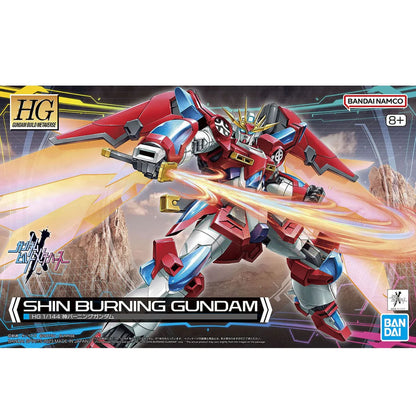 Gundam Build Metaverse Shin Burning Gundam High Grade HG 1:144 Scale Model Kit