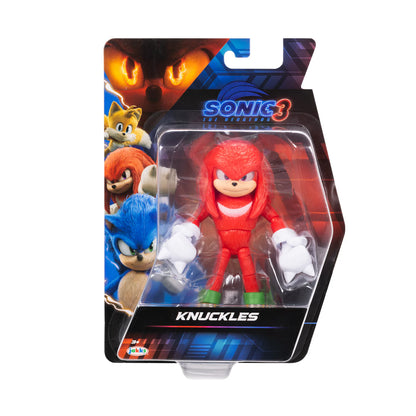 Sonic The Hedgehog Sonic 3 Movie Action Figures 5-Inch Knuckles