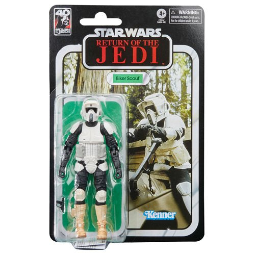 Star Wars The Black Series Return of the Jedi 40th Anniversary 6-Inch Biker Scout Action Figure