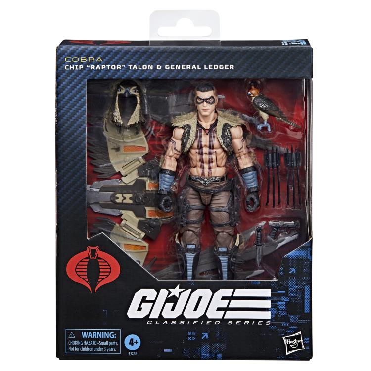 G.I. Joe Chip "Raptor" Talon and General Ledger Action Figure Set