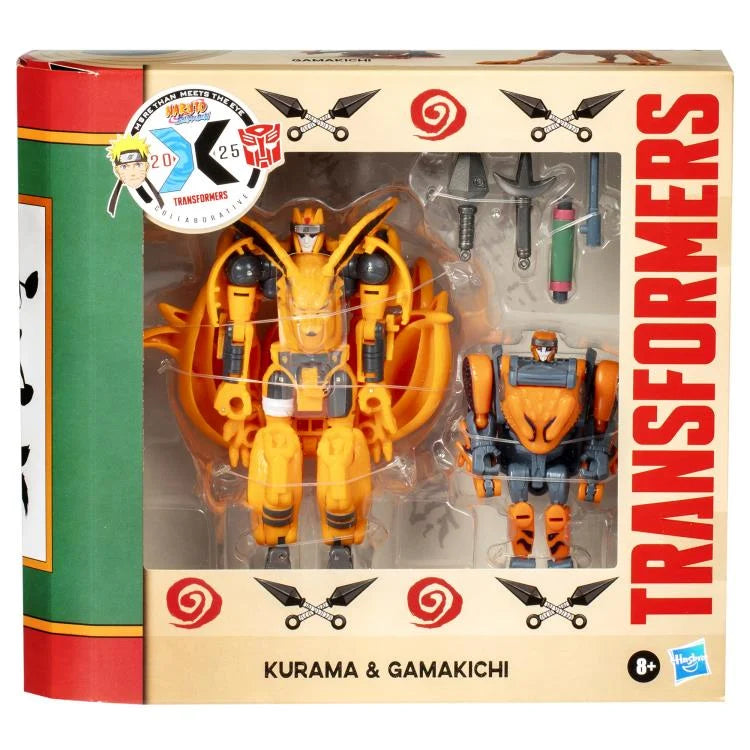 Transformers Collaborative Naruto: Shippuden x Transformers Kurama & Gamakichi