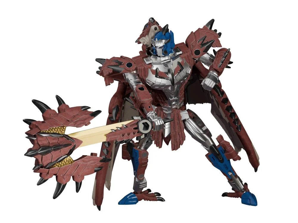 Transformers x Monster Hunter Synergenex Series Rathalos Prime Action Figure