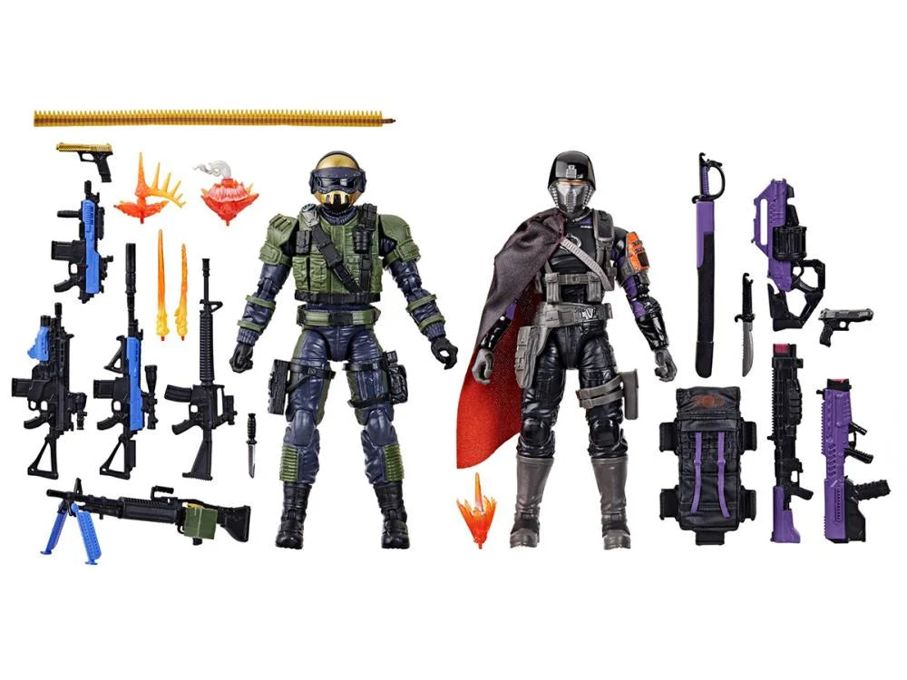 G.I. Joe Classified Series Steel Corps Commander vs Twilight Guard Exclusive Action Figure Set