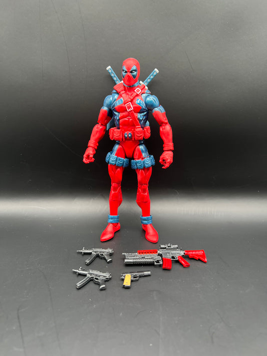 Marvel Comics 80th Anniversary Marvel Legends Deadpool Action Figure Complete