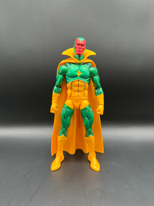 Marvel Legends Avengers Vintage Retro Collection VISION 6" Figure Incomplete