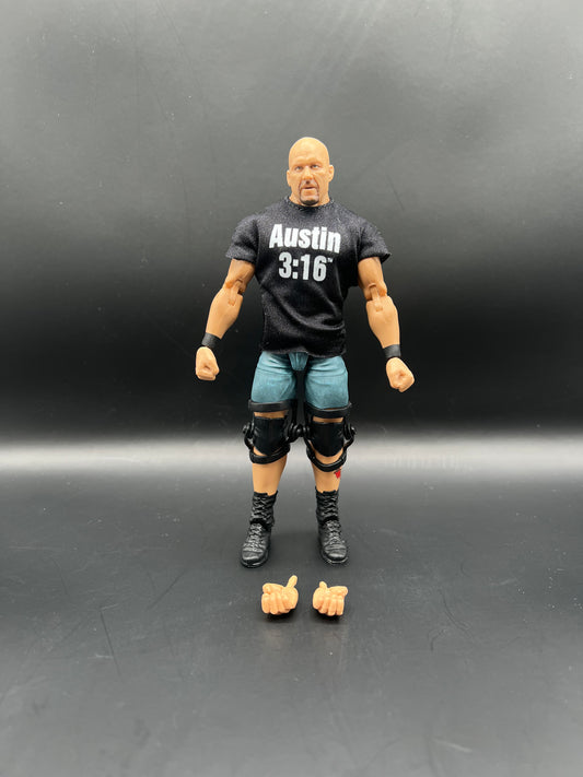 Steve Austin Figure WWE Elite Collection Then Now Forever Together 4 Pack