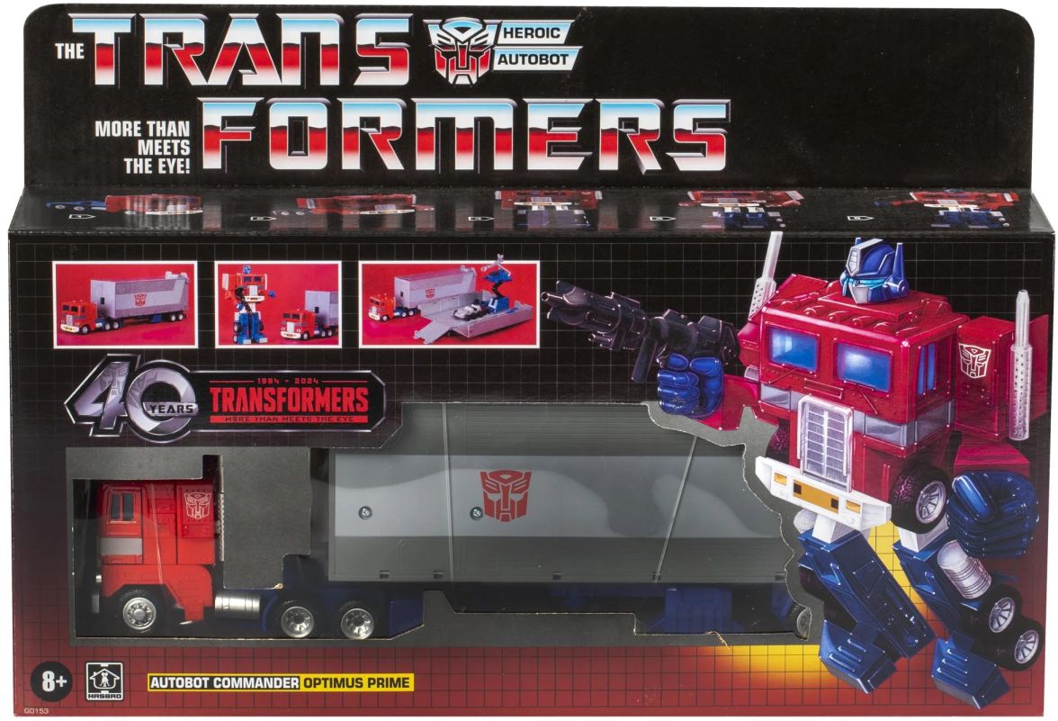 Transformers: 40th Anniversary Optimus Prime Action Figure Retro G1