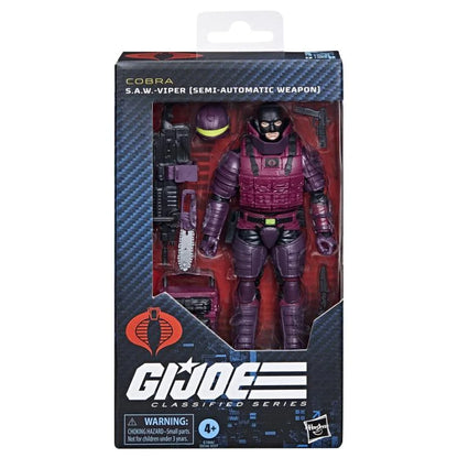 G.I. Joe Classified Series Cobra S.A.W.-Viper (Semi-Automatic Weapon) Action Figure