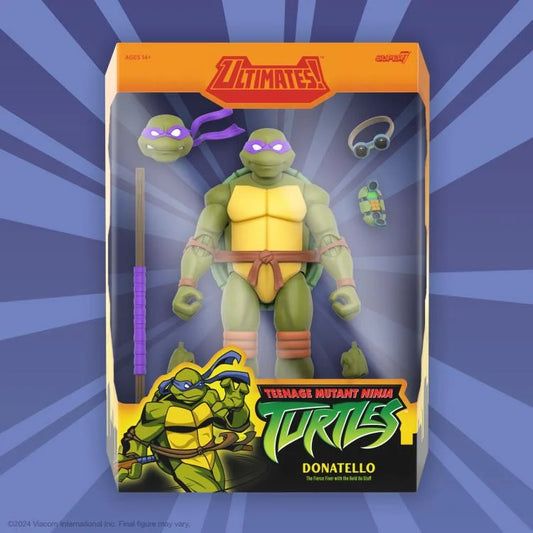 Teenage Mutant Ninja Turtles ULTIMATES! Donatello (2003 Animated Series) Action Figure