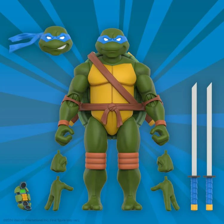 Teenage Mutant Ninja Turtles ULTIMATES! Leonardo (2003 Animated Series) Action Figure