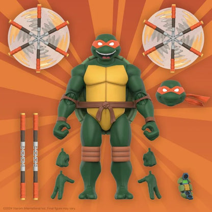 Teenage Mutant Ninja Turtles ULTIMATES! Michelangelo (2003 Animated Series) Action Figure